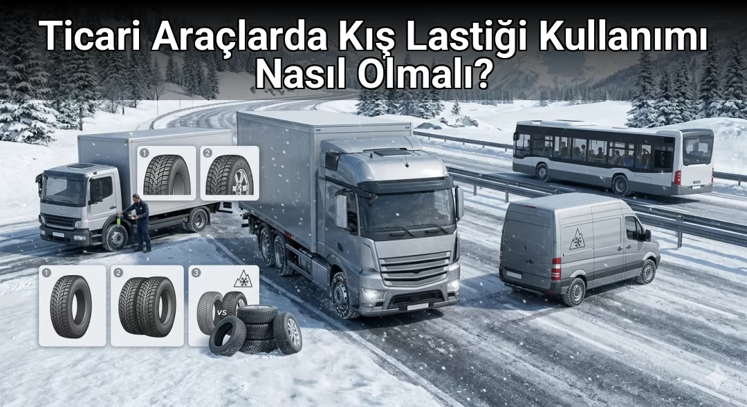 Ticari Araçlarda Kış Lastiği Kullanımı Nasıl Olmalı?
